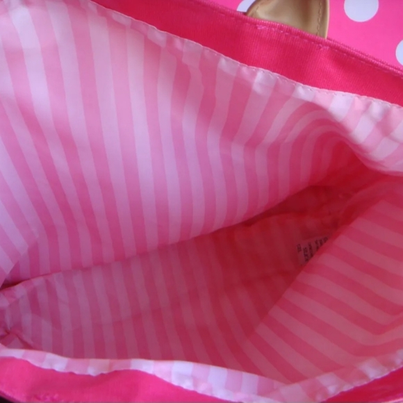 Victorias Secret Limited Edition Make Me An Angel  Large Pink Carryall Tote Bag - Picture 3 of 11